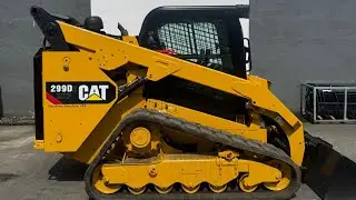 2018 299D2XHP Skid Steer Loader-High Flow- Enclosed Cab A/C & Heater Item SKU# 31310