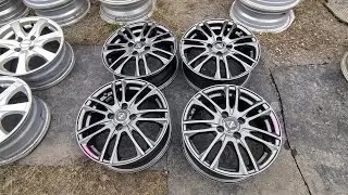 Литые диски из Японии 15 4x100 5.5J ET42 DIA73.1 Weds Velva&nbsp;в Иркутске