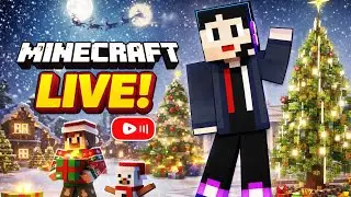 Christmas Special live and new server launch | Minecraft live | Hindi