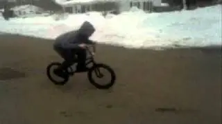 a very high hop, but  over nothing, from a camera phone.
