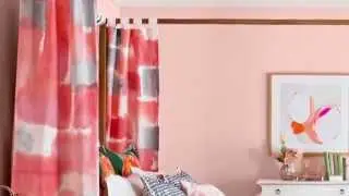 How to Sponge-Paint Curtains