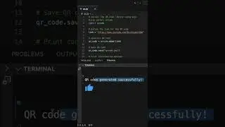 Simple QR Code Generator in Python 