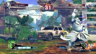 Combat Ultra Street Fighter IV - Seth vs Oni