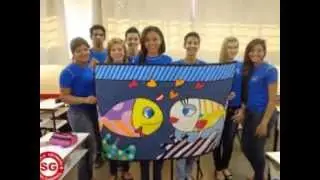 O FUTURO É UMA ASTRONAVE QUE TENTAMOS PILOTAR      Obras de KANDINSKI e Aquarela deToquinho