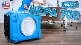 Purificador de aire HEPA 700 para hospitales y centros de atención para personas mayores