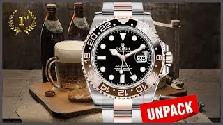 Распаковка часов Rolex GMT Master II ref. 126711CHNR 'Root Beer'!