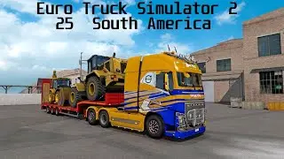 Euro Truck Simulator 2-Mods-Map of South America-Volvo-Cargo transportation by map 25