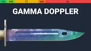 Bayonet Gamma Doppler - Skin Float And Wear Preview