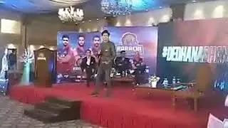 The # TeamLaunch event of #KarachiKings for #HBLPSL4 is #HappeningNow at #PCHotelKh