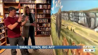 Mural brings small town together, helps new resident feel at home in Lemmon, SD