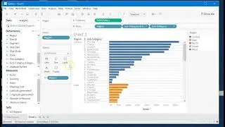 Sorting a bar chart in Tableau