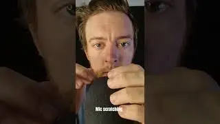 Mic scratching for relaxation & sleep 😴 #asmr #micscratching #asmrtriggers #relaxation #intenseasmr