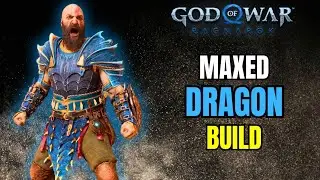 NIDHOGG VS MAX DRAGON BUILD KRATOS - GMGOW + No Damage - God Of War Ragnarok