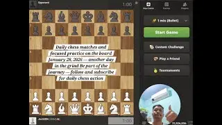 Game 166 of the Chess Hustle &mdash; the grind never stops♟️ #chess  #chesslife #chessbattle #grandmaster