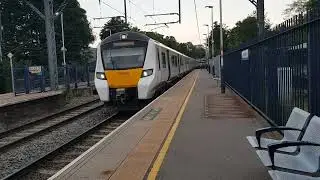 Thameslink Class 700 -700042 arriving Harpenden Station on 31/07/24