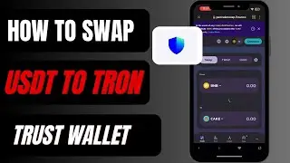 Как обменять USDT на TRON в кошельке Trust | Пошаговое руководство