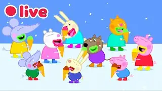 🔴 EN DIRECT Peppa Pig 🎄 Épisodes de Noël! ❄️ Amuse-toi Cet Hiver | Peppa Pig Français