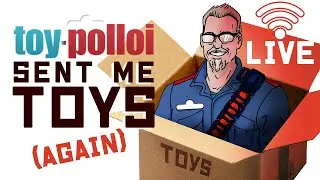 TOY POLLOI SENT ME TOYS (again) LIVESTREAM w/ TOY POLLOI