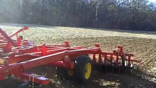 Sunflower 6630-29 Vertical Tillage in Williamston, NC (Part 1 of 3)