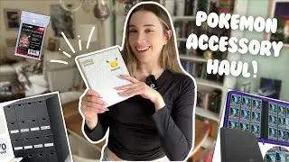 Pok&eacute;mon binder and accessory haul! Loading up on Pok&eacute;mon gear!