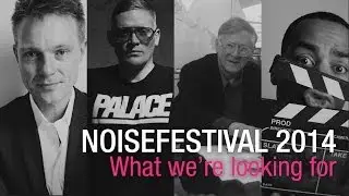 NOISE Festival 14: What the curators are looking for from your creative entries