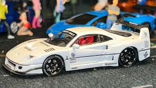 TPC FERRARI F40 Liberty-Walk(日本) Japanese Custom Diecast(1/64 Scale Stances) #lbwk #newvideo #f40