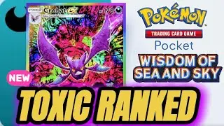 [Ranked] CROBAT EX Dark Toxic deck shows Poison Power! in Pokemon TCG Pocket: Wisdom of Sea and Sky