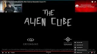 Let's Play a Very Cool indie game The Alien Cube by Alessandro Guzzo Pt 2