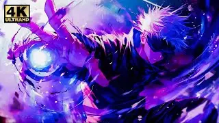 1 Hour loop - 4k HD - Anime Gojo Live Wallpaper & Screensaver #anime