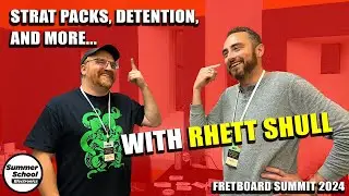 Rhett Shull talks Strat Packs, Detention, and More | Fretboard Summit 2024