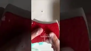 ASMR 🫕 Bulk sponge ripping - wet magic eraser #satisfying