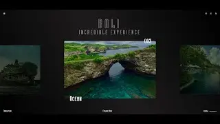 Responsive slider with HTML, CSS | Animated Landing Page | Touch slider in html