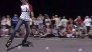 Michał Sulinowski i Klaudia Hartmanis - Rolkomania czerwiec 2013 - Port Lotniczy Łódź
