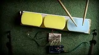 Arduino Mega Drums Test 1