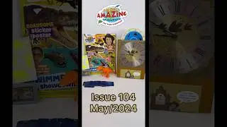 Andy's amazing adventures magazine with roar-some.double gift issue includes Gizmo & Dino! 🦕 🦖