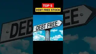 Debt free stocks in india 2023//safe stocks for long term investment//share for beginners//#shorts