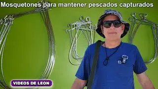 TRUCO DE PESCADORES: MOSQUETONES CASEROS 🎣 | Videos de Leon