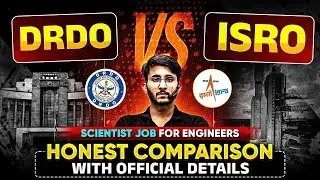DRDO VS ISRO Recruitment 2025 | Honest Comparison | Job After B.E/B.Tech | Complete Details