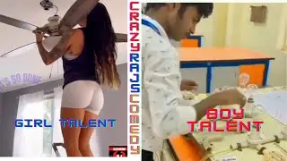 girl vs boy experiment | girl vs boy talent | #girlattitude #girlvsboy #meme #experiment #boysvsgirl