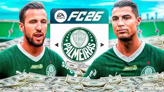 EU INVESTI 1 BILHÃO DE DÓLARES NO PALMEIRAS NO FC 26!!