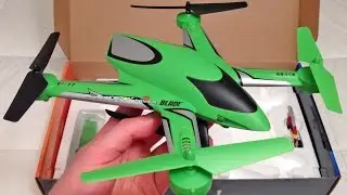 Распаковка, первый полет и обзор радиоуправляемого квадрокоптера Blade Zeyrok Drone BNF