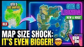 GTA 6 Map Scale: It&rsquo;s Even BIGGER Than We Thought! 🤯