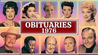 Deaths in 1976s Part 01 OBITUARIES TV