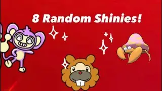 8 Random Shiny Pok&eacute;mon! Pok&eacute;mon Legends Arceus