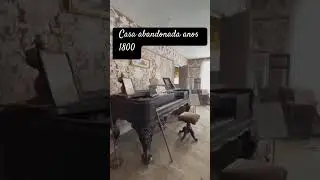 Casa abandonada dos anos 1800 #shorts