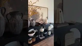 SEPTEMBER SIDEBOARD STYLING TOUR &bull; Cozy Fall Home Decor 2025 🍂✨ #shorts