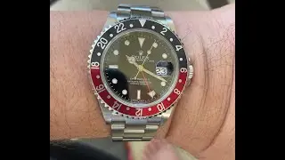 Rolex GMT Master II 16710A Coke Bezel 3186 movement