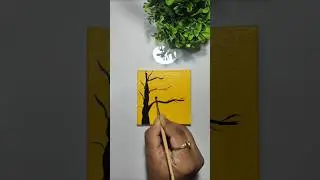 Mini Canvas || Miniature Drawing || #drawing #minicanvas #art