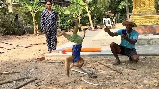Prince Jason Humble Manner When Uncle Gesture Language Ask To Jump Acrobat