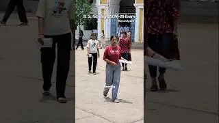 B.sc Nursing exam #news #rajnandgaon #exam #cg #cgviral #cgvideo #cgvlog #song #shorts #short #yt